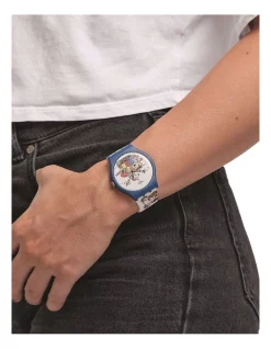 Swatch First Base Blue Watch -Fitbit Shop unnamed file 122