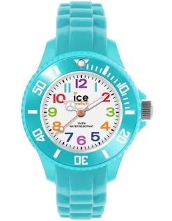 ICE-Watch Ice Mini Kids Turquoise Extra Small Blue Silicone Quartz Watch