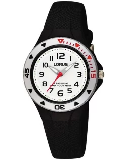 Lorus RRX41CX 9 Black Sports Watch