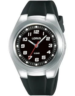 Lorus Youth Black Sports Watch
