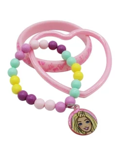 Barbie Mixed Bangle And Bracelet Set In Multi