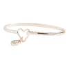 Seed Heritage Initial 'C' Rainbow Diamante Bangle