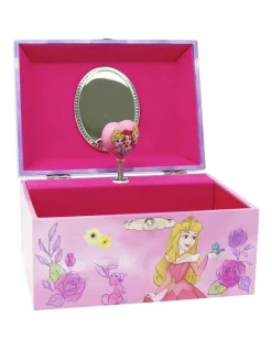 Pink Poppy Disney Princess Watercolour Med Musical Box