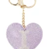 Seed Heritage Initial "I" Keyring In Orchid