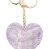 Seed Heritage Initial "H" Keyring In Orchid