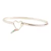 Seed Heritage Initial 'I' Rainbow Diamante Bangle