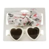 Wishes Baby Hairwrap And Sunglasses Pack In Cream