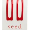 Seed Heritage Square Enamel Snap Clip