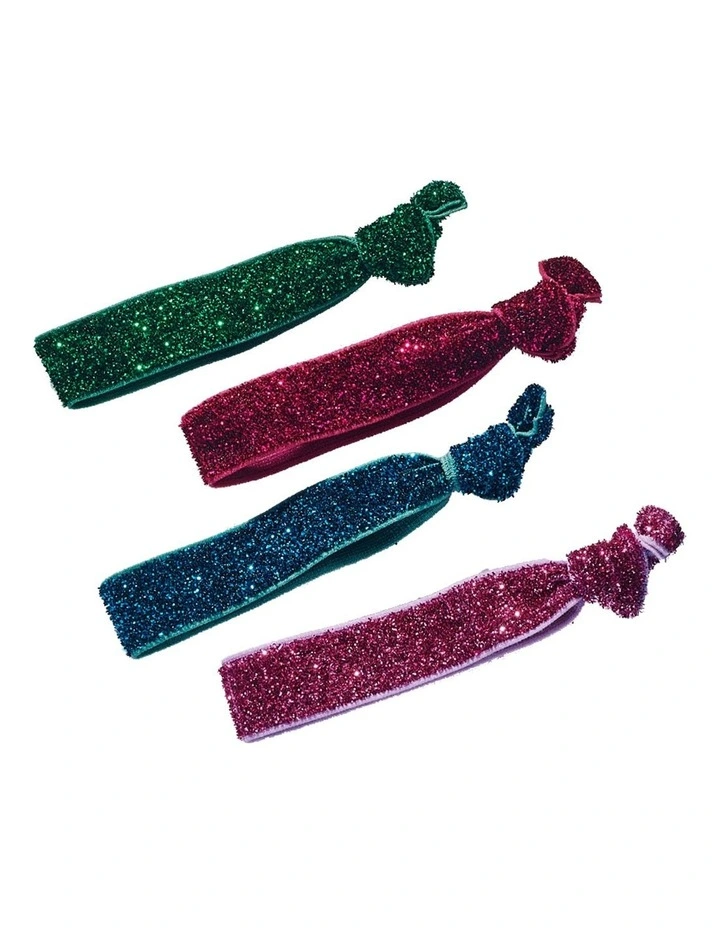 Pixies Bows Crown Jewels Glitter Multi Hair Ties 2 Pixies Bows Crown Jewels Glitter Multi Hair Ties - Image 2