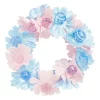 Seed Heritage Floral Scrunchie In Blue/Pink