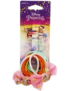 Disney Hair Tie & Clip Pack In Multi