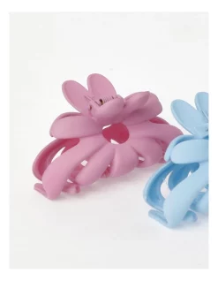 Tilii Flower Claw Clips 2 Pack In Assorted -Fitbit Shop unnamed file 361