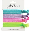Pixies Bows Starburst Neon Multi Hair Ties