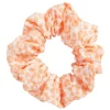 Seed Heritage Ditsy Floral Scrunchie In Orange