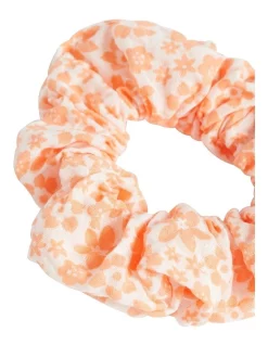 Seed Heritage Ditsy Floral Scrunchie In Orange -Fitbit Shop unnamed file 373