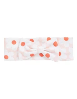 Seed Heritage Daisy Bow Swim Headband In Multi