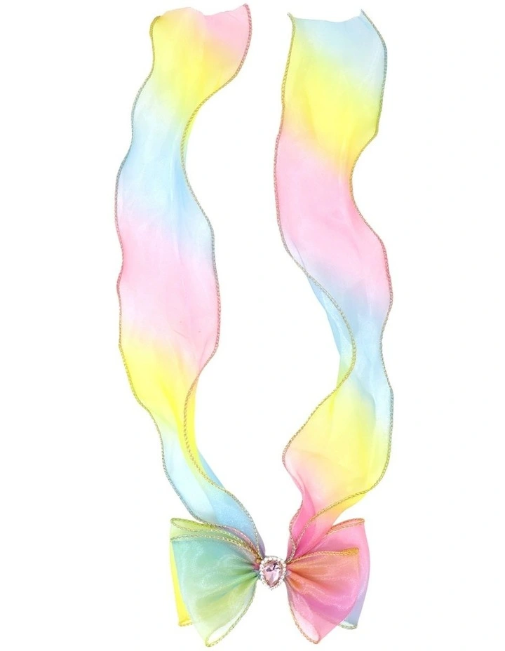 Pink Poppy Rainbow Butterfly Bow Hair Clip In Multi 1 Pink Poppy Rainbow Butterfly Bow Hair Clip In Multi