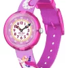 Dreaming Unicorn Flik Flak Watch In Pink