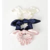 Origami Satin Hair Tie With Bow In Multi