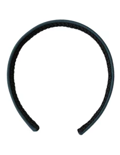 Pixies Bows Thin Headband School Green