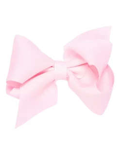 Pixies Bows Medium Pale Pink Hair Bow