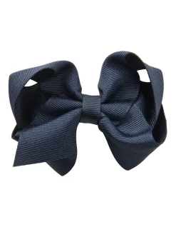 Pixies Bows Medium Capri Blue Hair Bow