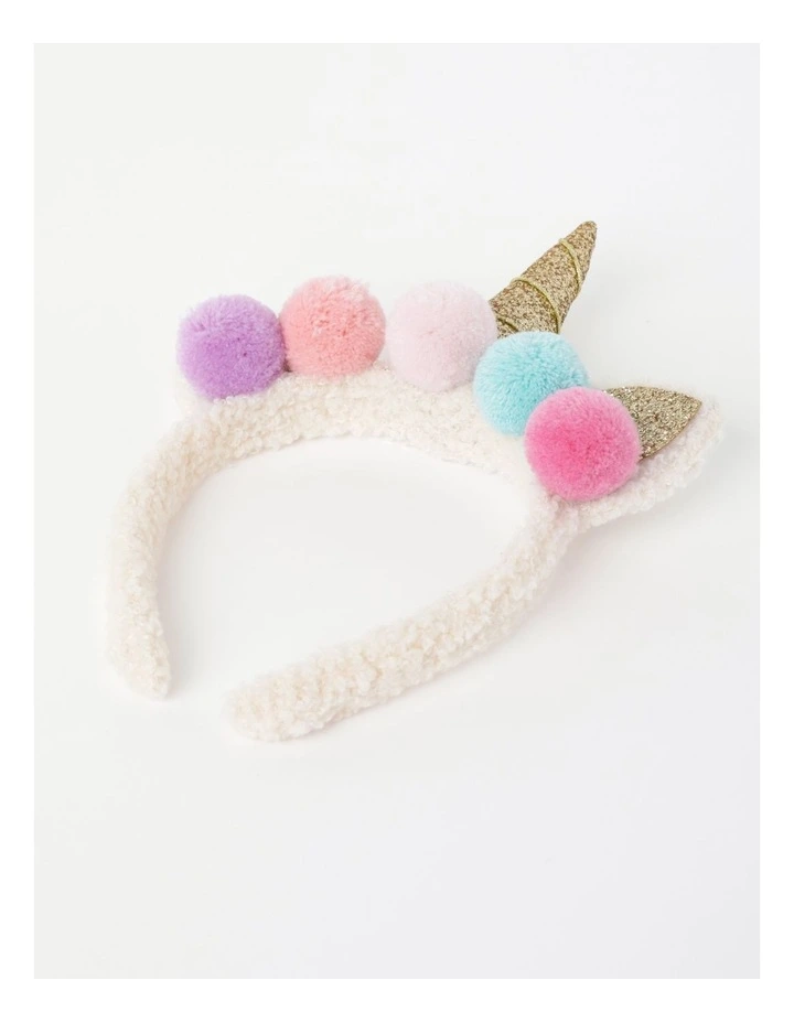 Milkshake Novelty Unicorn Headband Cream 2 Milkshake Novelty Unicorn Headband Cream - Image 2