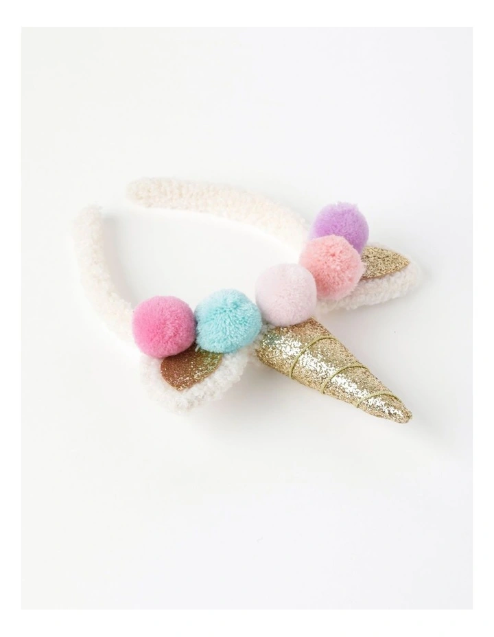 Milkshake Novelty Unicorn Headband Cream 3 Milkshake Novelty Unicorn Headband Cream - Image 3
