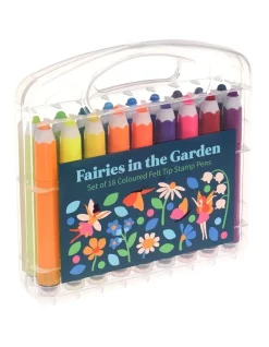 Rex London Fairies In The Garden Felt Tip Stamp Pens