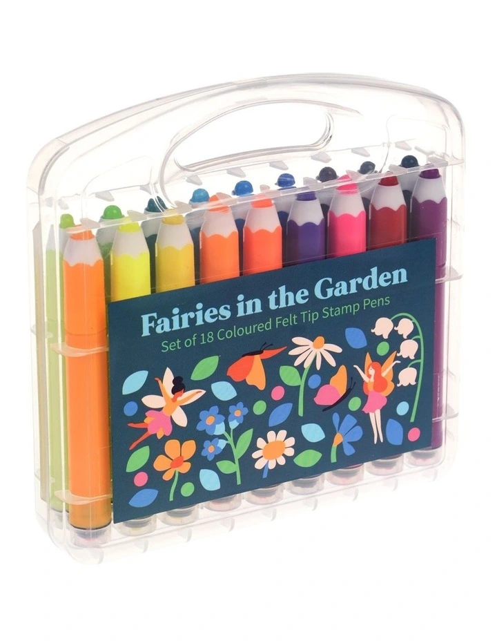 Rex London Fairies In The Garden Felt Tip Stamp Pens 1 Rex London Fairies In The Garden Felt Tip Stamp Pens
