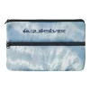 Quiksilver Blocked Jumbo Pencil Case In Blue