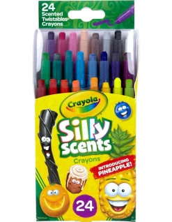 Crayola Silly Scents 24 Piece Mini Twistable Crayons