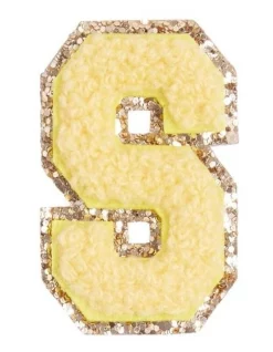 Seed Heritage Logo Capsule Initial "S" Patch In Yellow