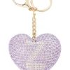 Seed Heritage Initial "Z" Keyring In Orchid