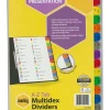 Marbig A-Z Tab Manilla Multidex A4 Dividers