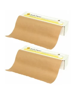Marbig 2X Enviro Kraft Paper Dispenser Box W/ Roll 70M X 500Mm