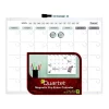 Quartet Basic Magnetic Whiteboard Calendar W/ Pen 28x36cm