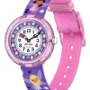 Fairy Cool Flik Flak Watch In Purple