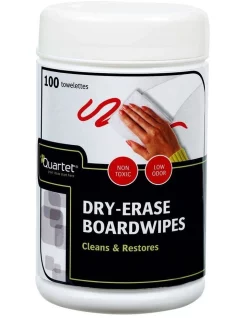 Quartet 100PK Dry-Erase Board Wipes