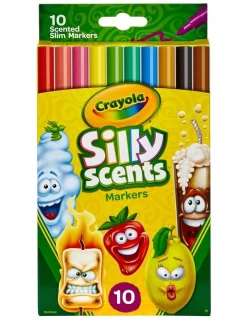Crayola Silly Scents 10 Piece Markers