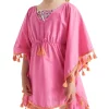 Seed Heritage Cotton Cover Up In Pink