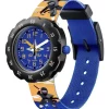 Ninjamazing Flik Flak Watch In Blue