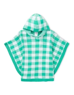 Seed Heritage Check Poncho