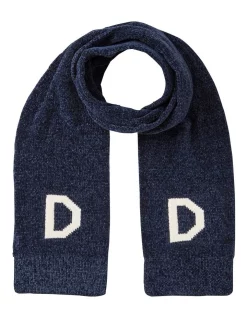 Seed Heritage Initial D Scarf In Blue