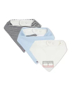 Tommy Hilfiger Bibdana 3 Pack Gift Set In Blue
