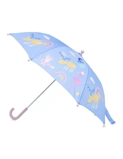 Penny Scallan Rainbow Days Umbrella In Blue