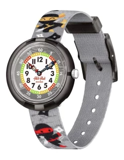 Wakuwaku Flik Flak Watch In Grey