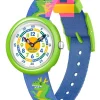 Flik Flak Dancing Dragon Watch In Green